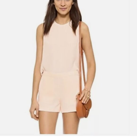 Club Monaco like pink Lyndsey romper SIze 2 - Picture 1 of 6